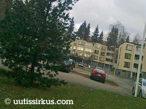 Lähiökerrostaloja Itä-Helsingissä