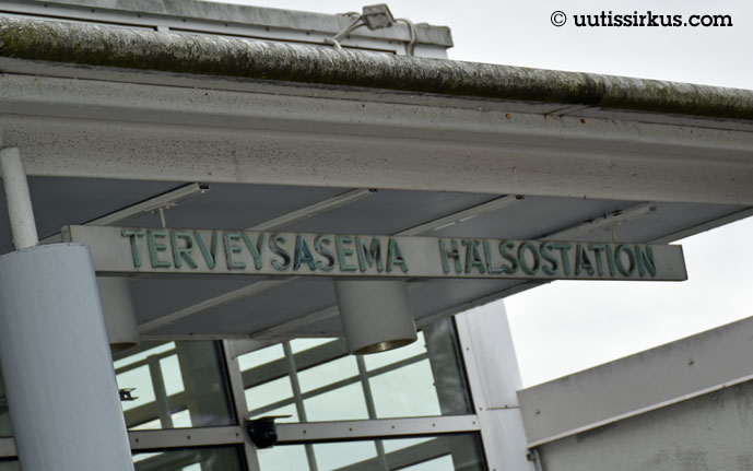 Terveysaseman kyltti